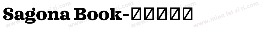 Sagona Book字体转换